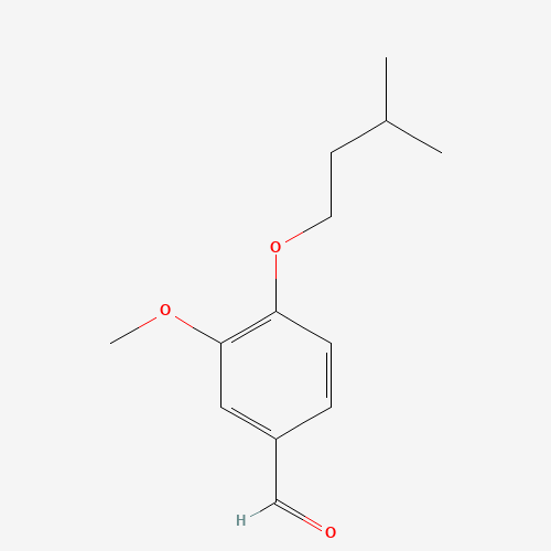 3-methoxy-4-(3-methylbutoxy)benzaldehyde (CAS: 114991-69-4) - Related Chemical Product