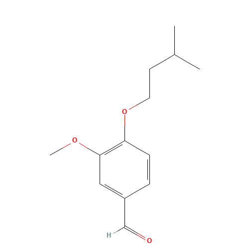3-methoxy-4-(3-methylbutoxy)benzaldehyde (CAS: 114991-69-4) - Related Chemical Product