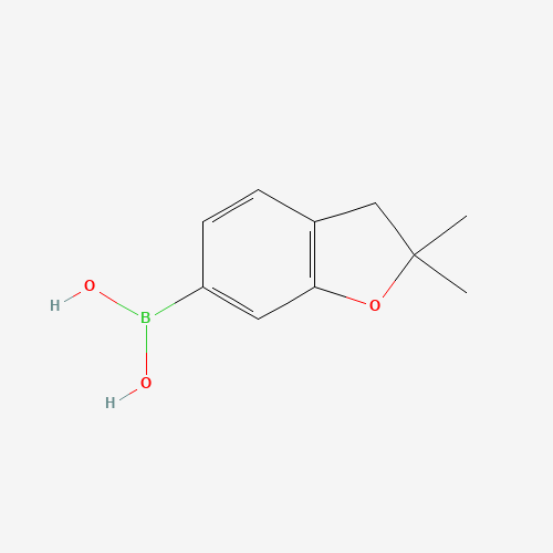 (2,2-dimethyl-3H-1-benzofuran-6-yl)boronic acid (CAS: 659731-29-0) - Related Chemical Product
