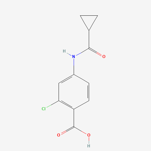 2-chloro-4-(cyclopropanecarbonylamino)benzoic acid (CAS: 1249352-65-5) - Related Chemical Product
