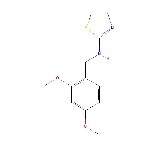 N-[(2,4-dimethoxyphenyl)methyl]-1,3-thiazol-2-amine (CAS: 853994-53-3) - Related Chemical Product