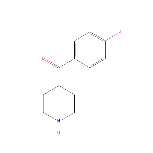 (4-iodophenyl)-piperidin-4-ylmethanone (CAS: 446020-76-4) - Related Chemical Product
