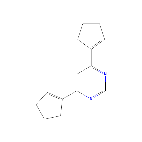 4,6-di(cyclopenten-1-yl)pyrimidine (CAS: 1308869-81-9) - Related Chemical Product