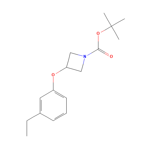 tert-butyl 3-(3-ethylphenoxy)azetidine-1-carboxylate (CAS: 1332300-82-9) - Related Chemical Product