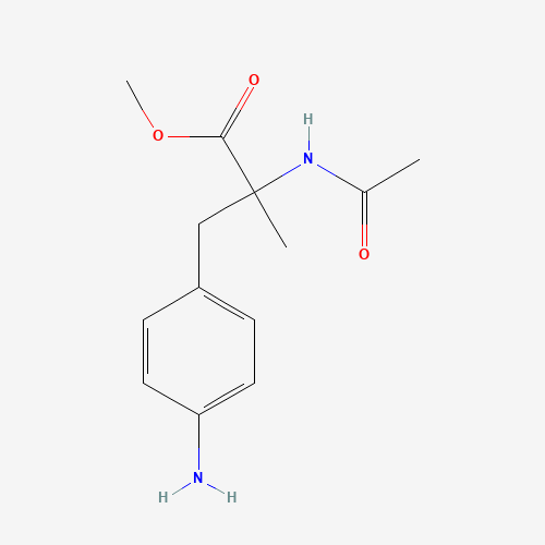 methyl 2-acetamido-3-(4-aminophenyl)-2-methylpropanoate (CAS: 64619-62-1) - Related Chemical Product