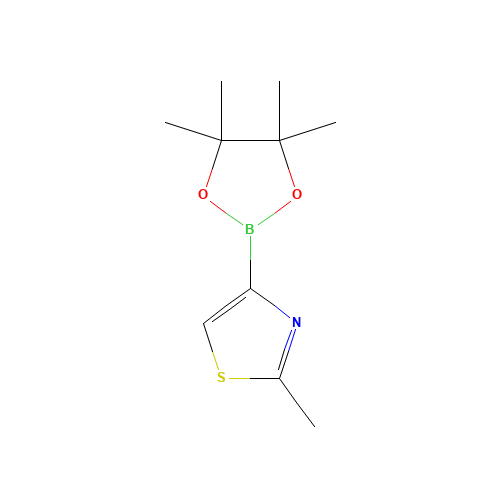 2-methyl-4-(4,4,5,5-tetramethyl-1,3,2-dioxaborolan-2-yl)-1,3-thiazole (CAS: 1310404-96-6) - Related Chemical Product