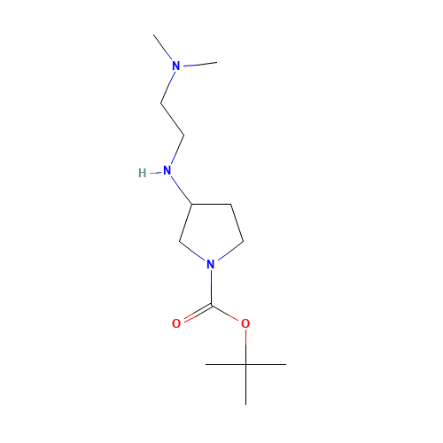 tert-butyl 3-[2-(dimethylamino)ethylamino]pyrrolidine-1-carboxylate (CAS: 887587-43-1) - Related Chemical Product