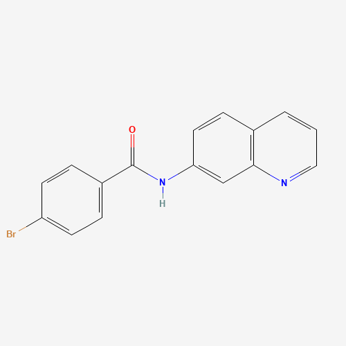 4-bromo-N-quinolin-7-ylbenzamide (CAS: 300383-62-4) - Related Chemical Product