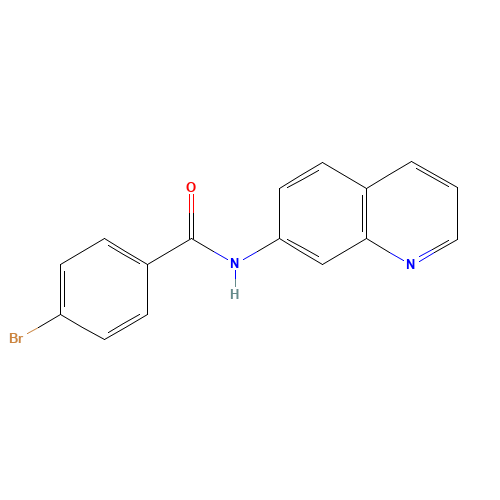 4-bromo-N-quinolin-7-ylbenzamide (CAS: 300383-62-4) - Related Chemical Product