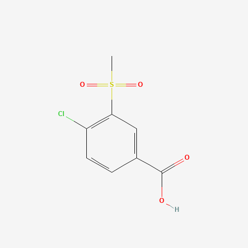 4-chloro-3-methylsulfonylbenzoic acid (CAS: 51522-07-7) - Related Chemical Product