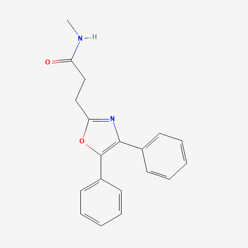 3-(4,5-diphenyl-1,3-oxazol-2-yl)-N-methylpropanamide (CAS: 34015-85-5) - Related Chemical Product