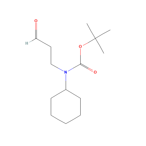 tert-butyl N-cyclohexyl-N-(3-oxopropyl)carbamate (CAS: 917021-59-1) - Related Chemical Product