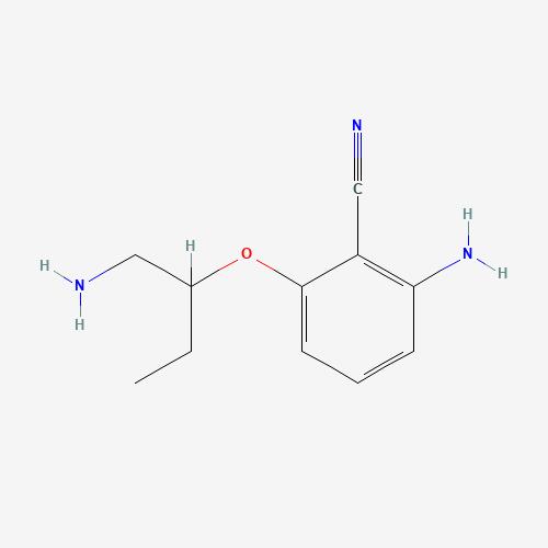 2-amino-6-(1-aminobutan-2-yloxy)benzonitrile (CAS: 878156-15-1) - Related Chemical Product