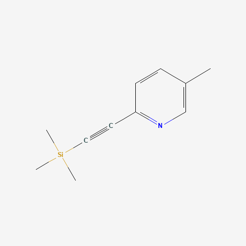 trimethyl-[2-(5-methylpyridin-2-yl)ethynyl]silane (CAS: 872428-46-1) - Related Chemical Product