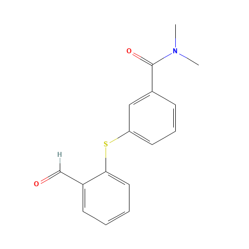 3-(2-formylphenyl)sulfanyl-N,N-dimethylbenzamide (CAS: 1415042-48-6) - Related Chemical Product