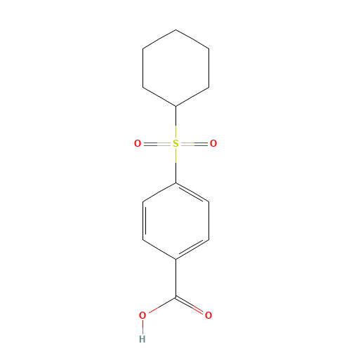4-cyclohexylsulfonylbenzoic acid (CAS: 32910-53-5) - Related Chemical Product