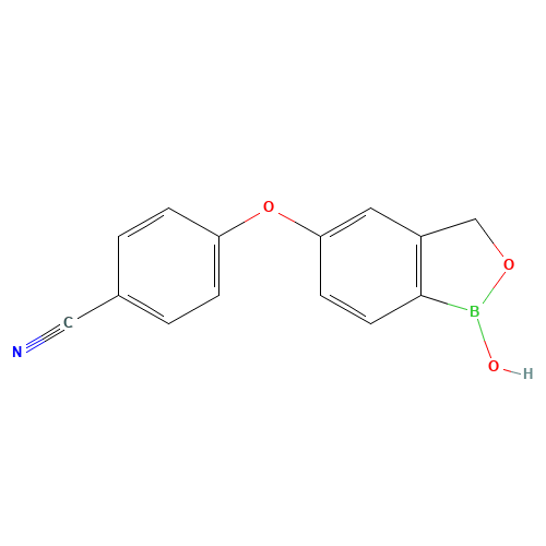 4-[(1-hydroxy-3H-2,1-benzoxaborol-5-yl)oxy]benzonitrile (CAS: 906673-24-3) - Related Chemical Product