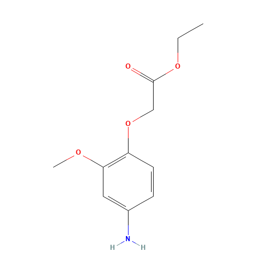 ethyl 2-(4-amino-2-methoxyphenoxy)acetate (CAS: 158425-74-2) - Related Chemical Product