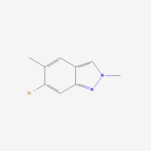 6-bromo-2,5-dimethylindazole (CAS: 1159511-92-8) - Chemical Structure and Molecular Formula 