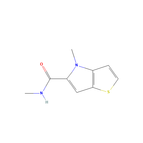 N,4-dimethylthieno[3,2-b]pyrrole-5-carboxamide (CAS: 335031-30-6) - Related Chemical Product
