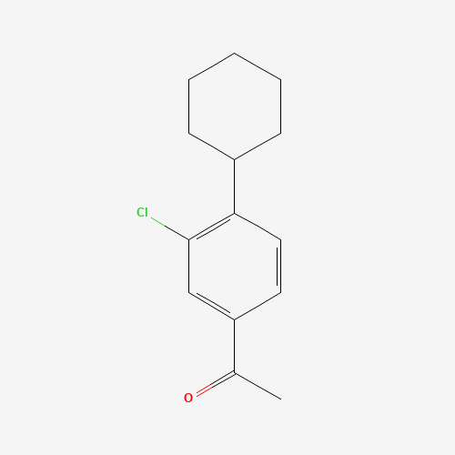 1-(3-chloro-4-cyclohexylphenyl)ethanone (CAS: 14451-58-2) - Related Chemical Product