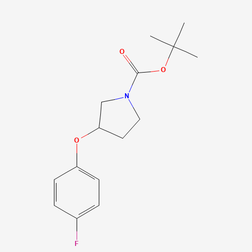 tert-butyl 3-(4-fluorophenoxy)pyrrolidine-1-carboxylate (CAS: 950648-92-7) - Related Chemical Product