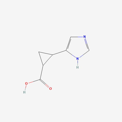 2-(1H-imidazol-5-yl)cyclopropane-1-carboxylic acid (CAS: 741998-06-1) - Related Chemical Product