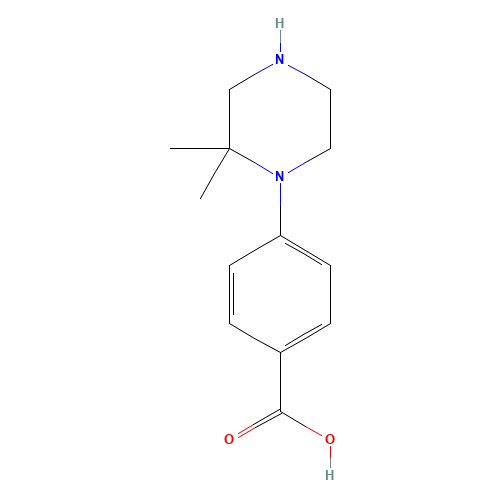 4-(2,2-dimethylpiperazin-1-yl)benzoic acid (CAS: 1263387-54-7) - Related Chemical Product