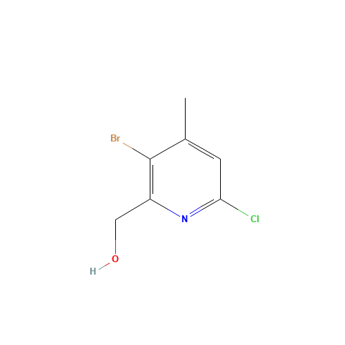 (3-bromo-6-chloro-4-methylpyridin-2-yl)methanol (CAS: 1374134-46-9) - Related Chemical Product