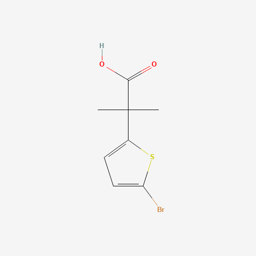 2-(5-bromothiophen-2-yl)-2-methylpropanoic acid (CAS: 1195179-28-2) - Related Chemical Product