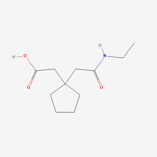 2-[1-[2-(ethylamino)-2-oxoethyl]cyclopentyl]acetic acid (CAS: 618414-88-3) - Related Chemical Product