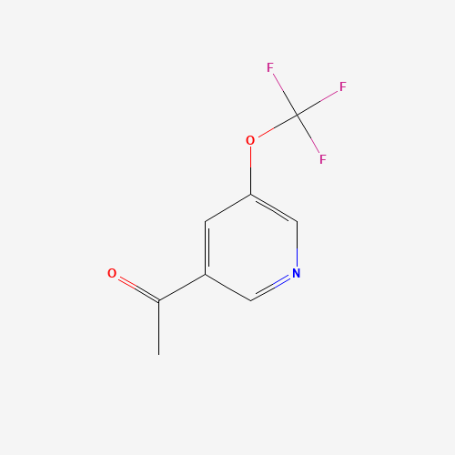 1-[5-(trifluoromethoxy)pyridin-3-yl]ethanone (CAS: 1060815-11-3) - Related Chemical Product