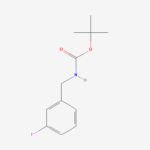 tert-butyl N-[(3-iodophenyl)methyl]carbamate (CAS: 263351-43-5) - Related Chemical Product