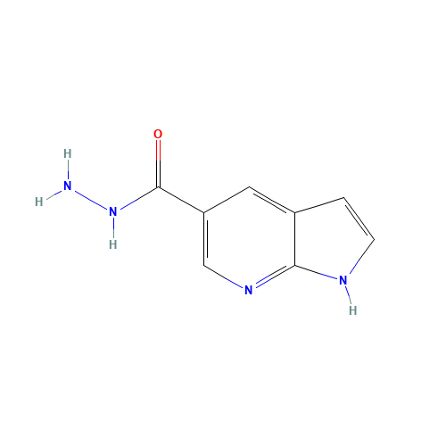 1H-pyrrolo[2,3-b]pyridine-5-carbohydrazide (CAS: 1160437-57-9) - Related Chemical Product