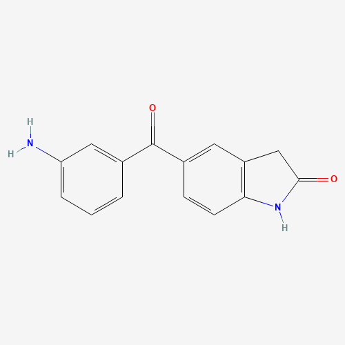 5-(3-aminobenzoyl)-1,3-dihydroindol-2-one (CAS: 920002-44-4) - Related Chemical Product