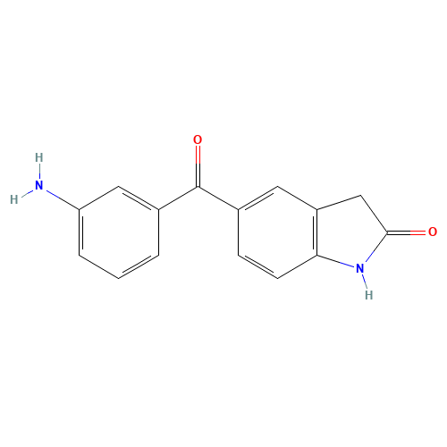 5-(3-aminobenzoyl)-1,3-dihydroindol-2-one (CAS: 920002-44-4) - Related Chemical Product