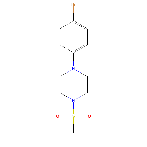 1-(4-bromophenyl)-4-methylsulfonylpiperazine (CAS: 357647-98-4) - Related Chemical Product
