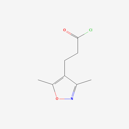 3-(3,5-dimethyl-1,2-oxazol-4-yl)propanoyl chloride (CAS: 358721-54-7) - Related Chemical Product