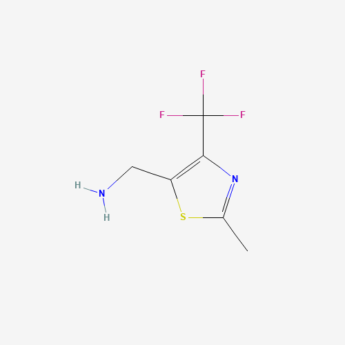 [2-methyl-4-(trifluoromethyl)-1,3-thiazol-5-yl]methanamine (CAS: 1283720-60-4) - Related Chemical Product