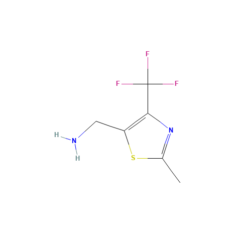 [2-methyl-4-(trifluoromethyl)-1,3-thiazol-5-yl]methanamine (CAS: 1283720-60-4) - Related Chemical Product