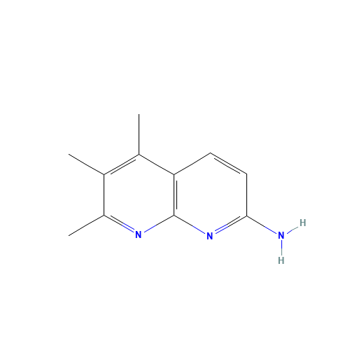 5,6,7-trimethyl-1,8-naphthyridin-2-amine (CAS: 69587-84-4) - Related Chemical Product