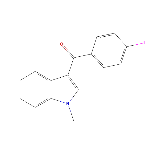 (4-iodophenyl)-(1-methylindol-3-yl)methanone (CAS: 1096950-14-9) - Related Chemical Product