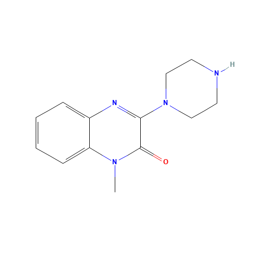 1-methyl-3-piperazin-1-ylquinoxalin-2-one (CAS: 55686-67-4) - Related Chemical Product