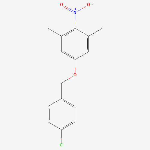 5-[(4-chlorophenyl)methoxy]-1,3-dimethyl-2-nitrobenzene (CAS: 1202160-73-3) - Related Chemical Product