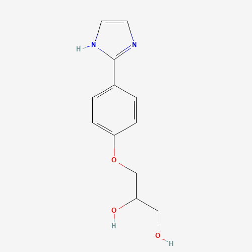 3-[4-(1H-imidazol-2-yl)phenoxy]propane-1,2-diol (CAS: 85613-28-1) - Related Chemical Product
