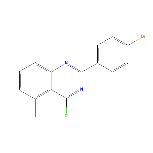 2-(4-bromophenyl)-4-chloro-5-methylquinazoline (CAS: 885277-89-4) - Related Chemical Product