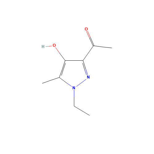 1-(1-ethyl-4-hydroxy-5-methylpyrazol-3-yl)ethanone (CAS: 1187732-72-4) - Related Chemical Product
