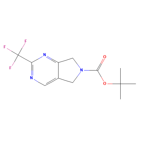 tert-butyl 2-(trifluoromethyl)-5,7-dihydropyrrolo[3,4-d]pyrimidine-6-carboxylate (CAS: 905274-03-5) - Related Chemical Product