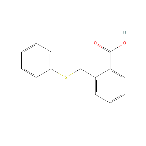 2-(phenylsulfanylmethyl)benzoic acid (CAS: 1699-03-2) - Related Chemical Product