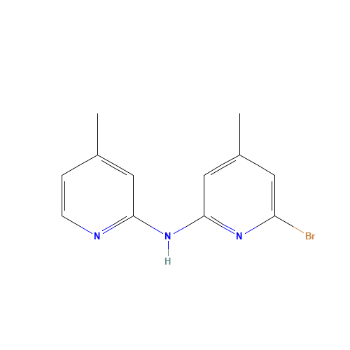6-bromo-4-methyl-N-(4-methylpyridin-2-yl)pyridin-2-amine (CAS: 1411772-35-4) - Related Chemical Product